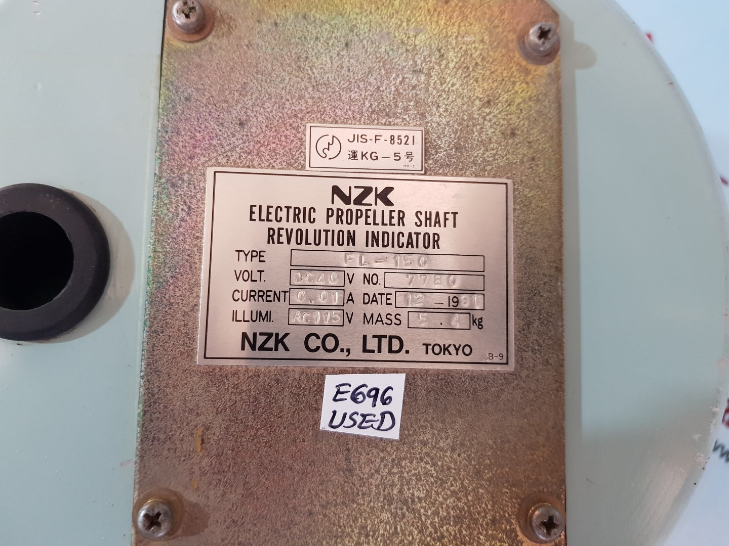 Nzk fl-150 electric propeller shaft revolution indicator dc 40v