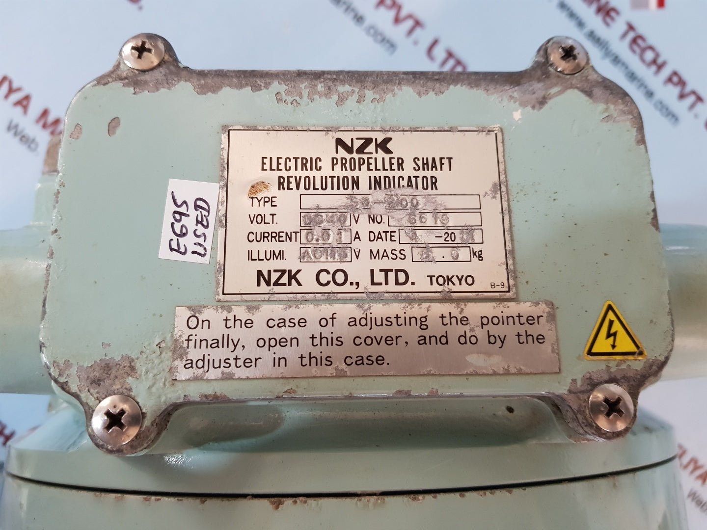 Nzk sd-200 electric propeller shaft revolution indicator