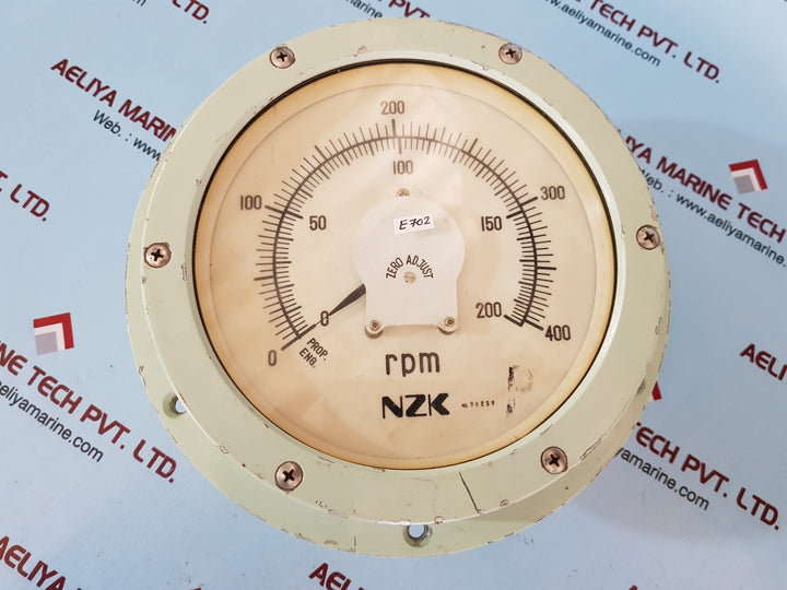 Nzk fe-150 electric propeller shaft revolution indicator dc 40v
