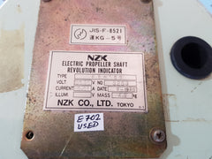 Nzk fe-150 electric propeller shaft revolution indicator dc 40v