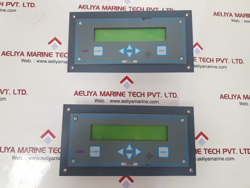 Praxis automation 98.6.021.602 ship monitoring panel Used
