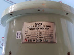 Nzk fe-200s electric propeller shaft revolution indicator