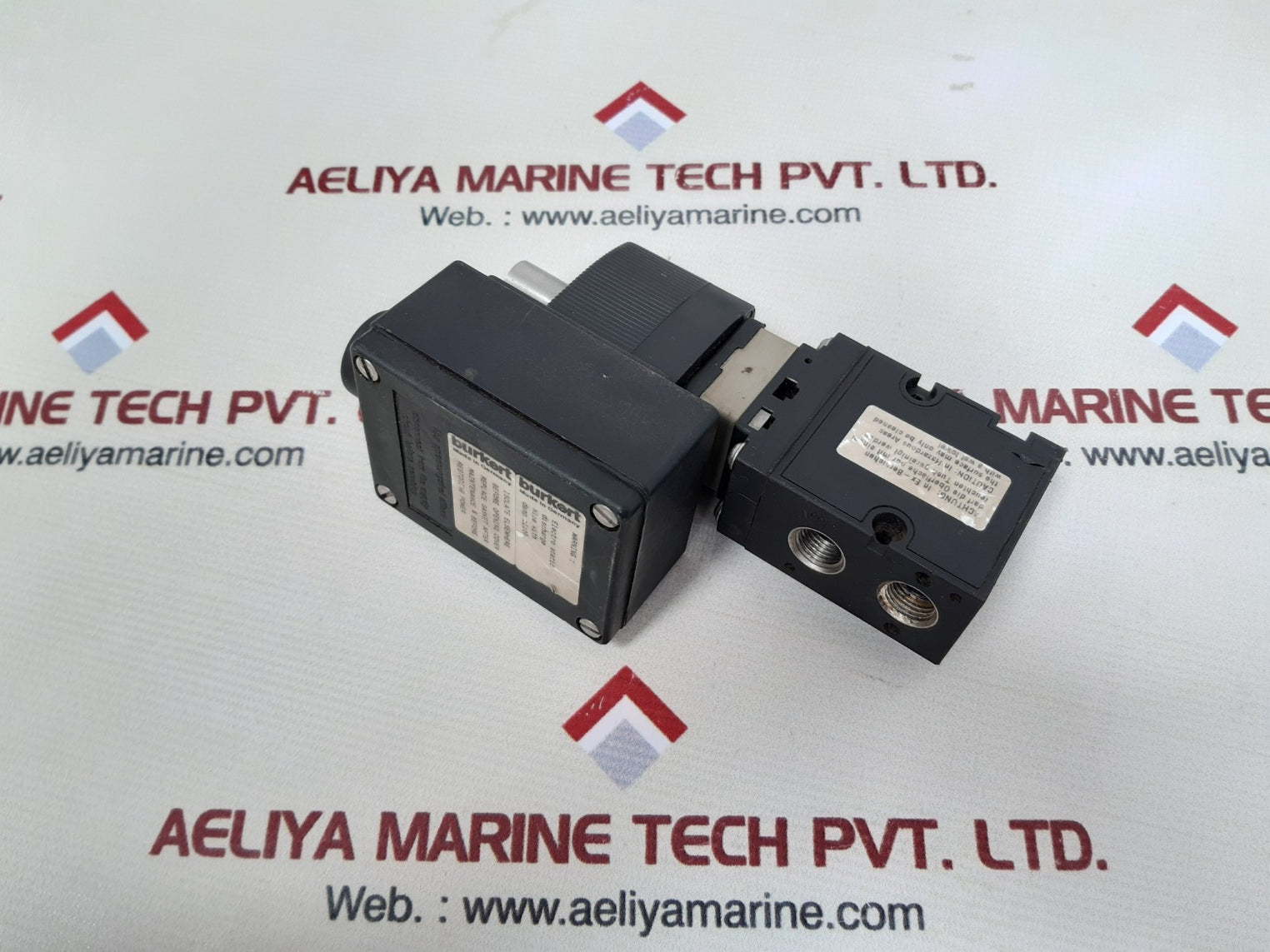 Burkert ac10-z3-6-pd55-ja02 solenoid valve au29144 