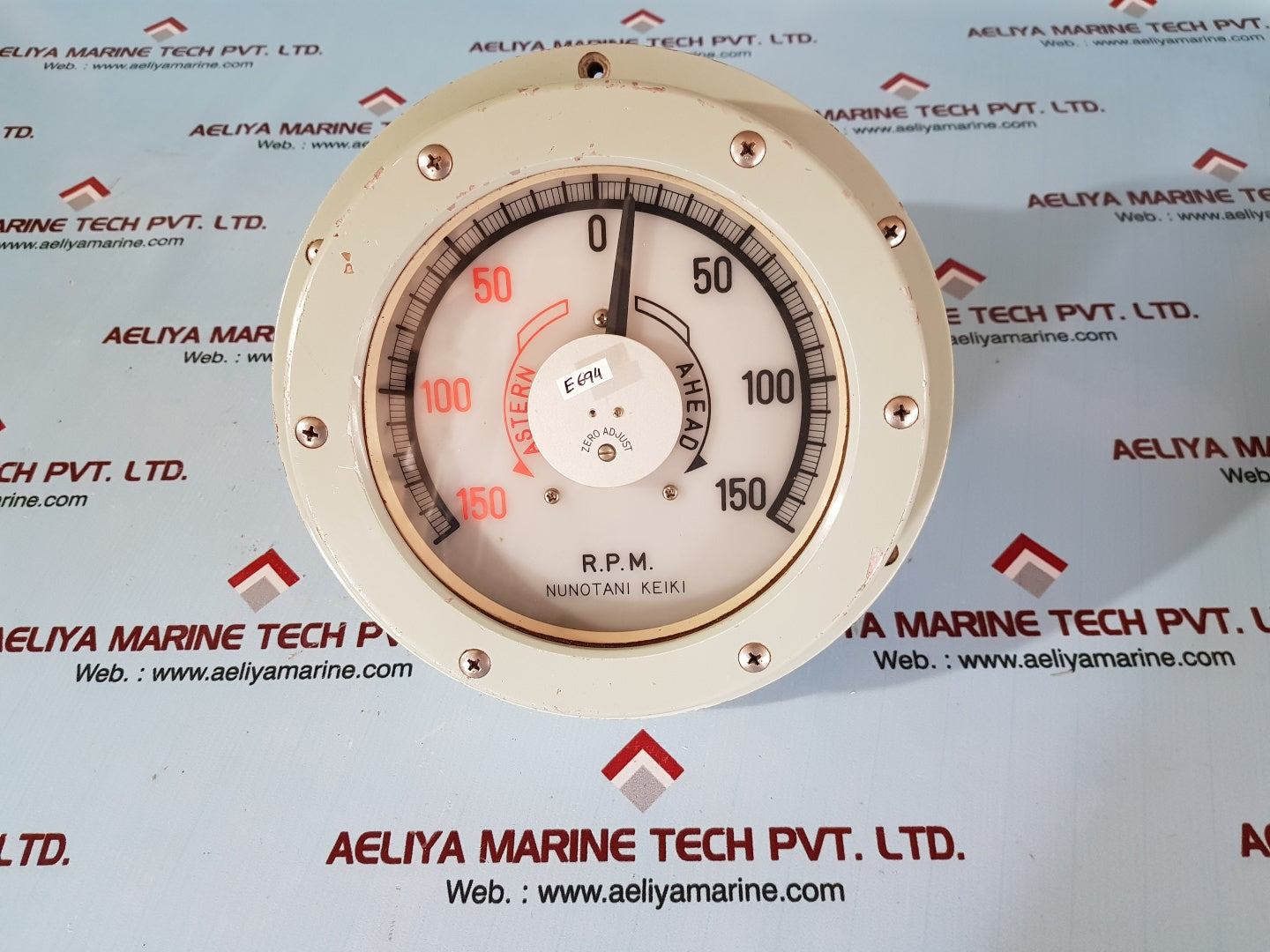 Nunotani keiki jis f 8521 d-he150 electric propeller shaft tachometer
