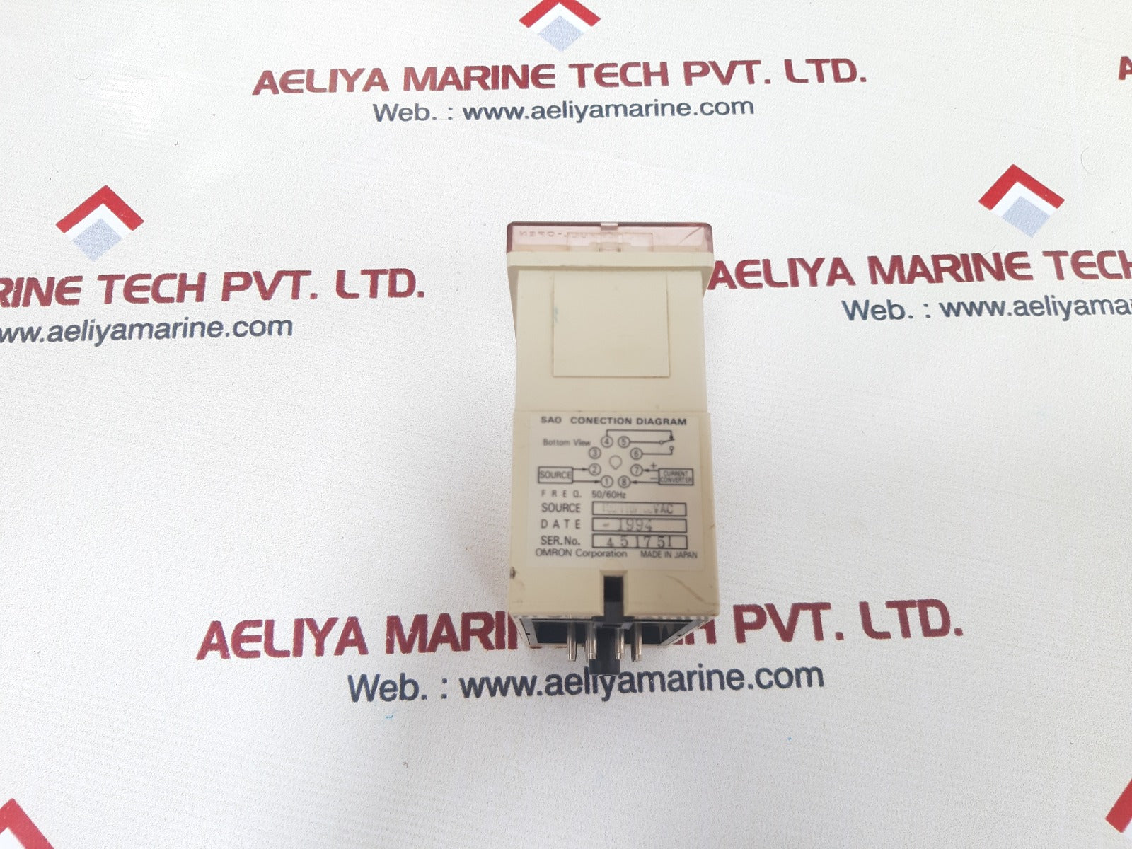 Omron sao-q1n current sensor 100/110/120vac 50/60hz