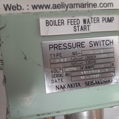 Nakakita Ns-9-3 pressure switch