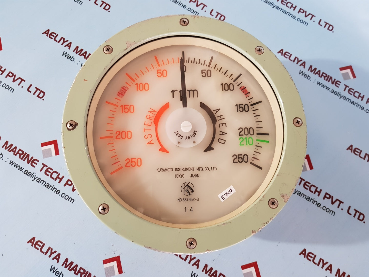 Kuramoto instruments rpm meter