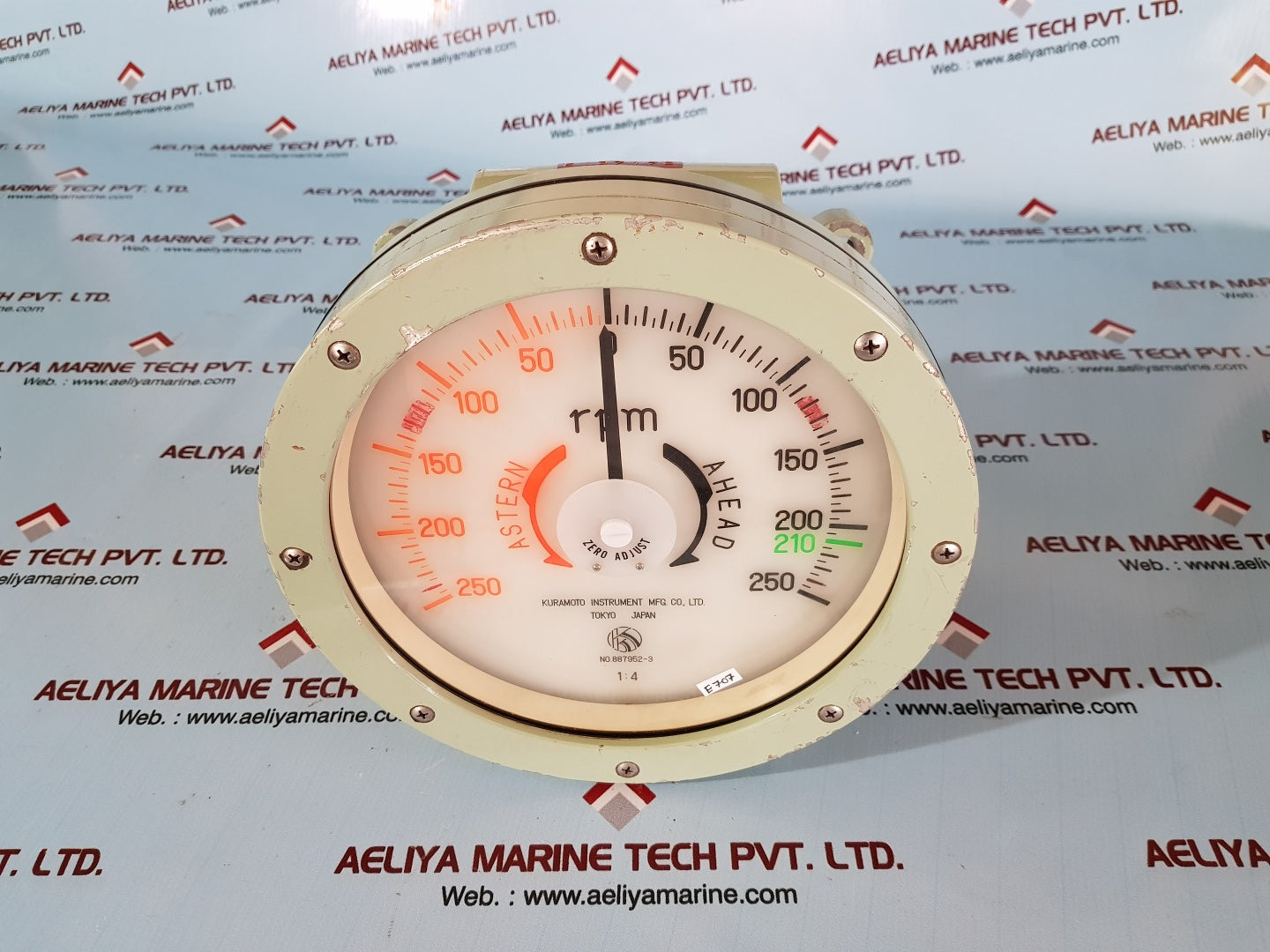 Kuramoto instruments rpm meter – Aeliya Marine Tech