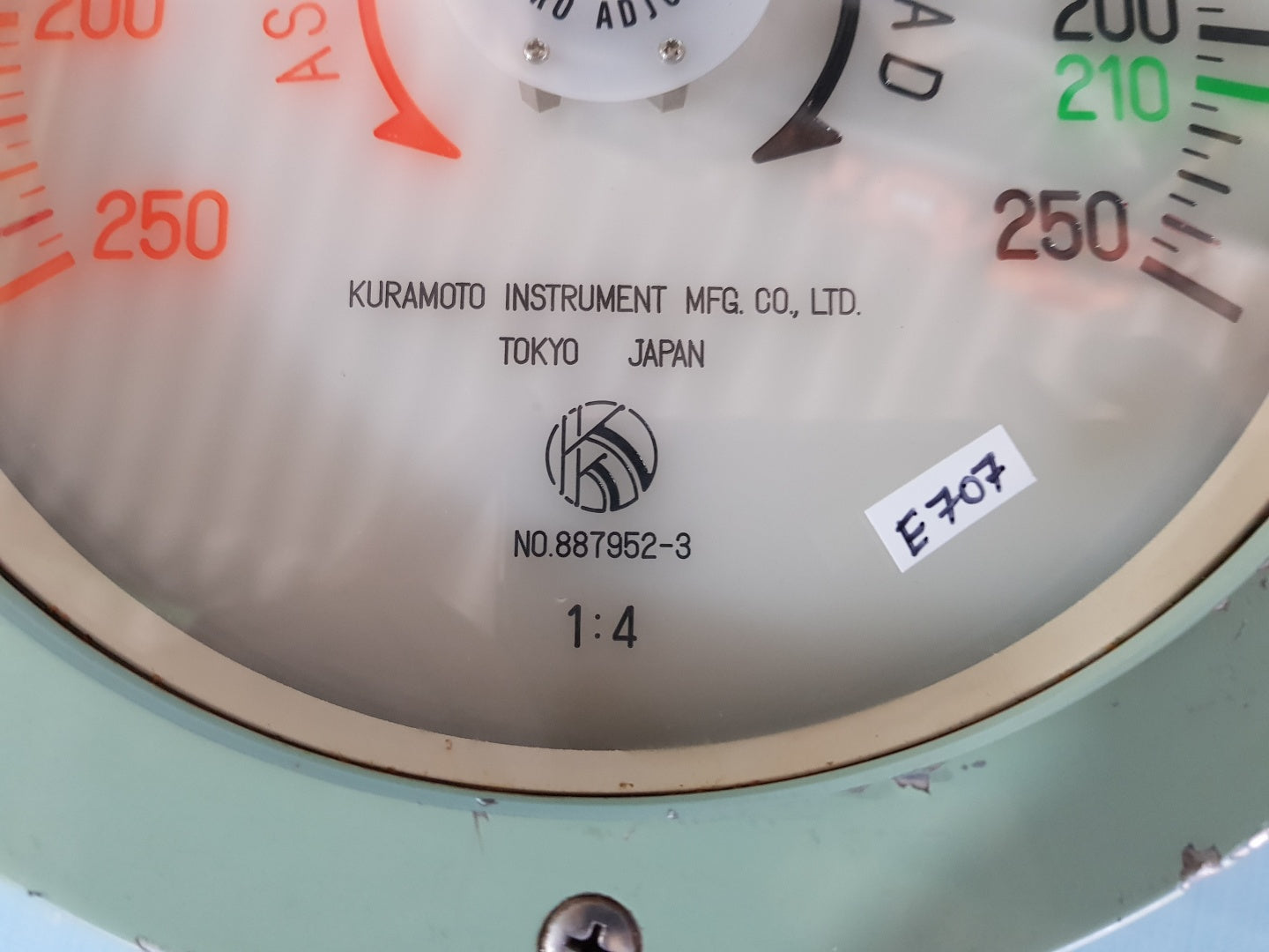 Kuramoto instruments rpm meter