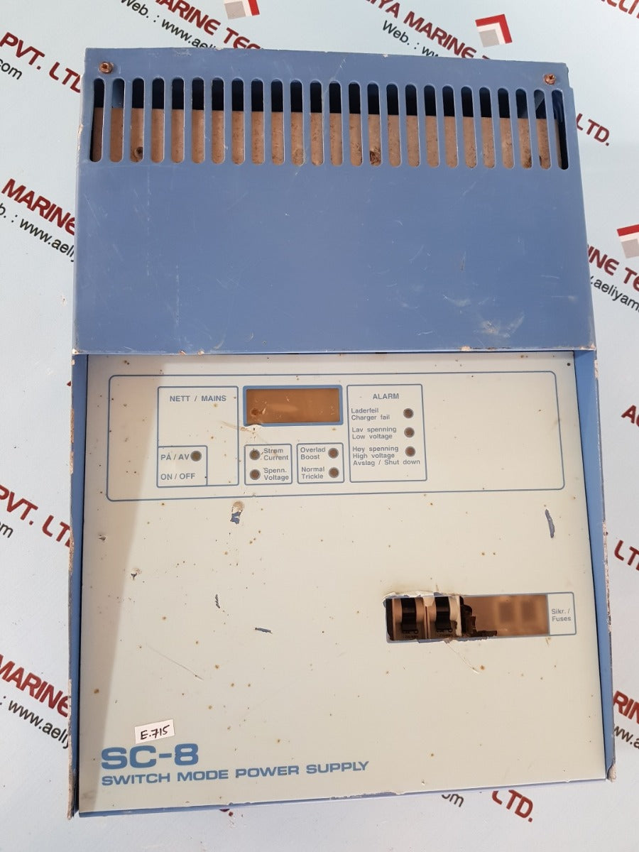 Power-one sc-8/24-25c switch mode power supply 44-66hz