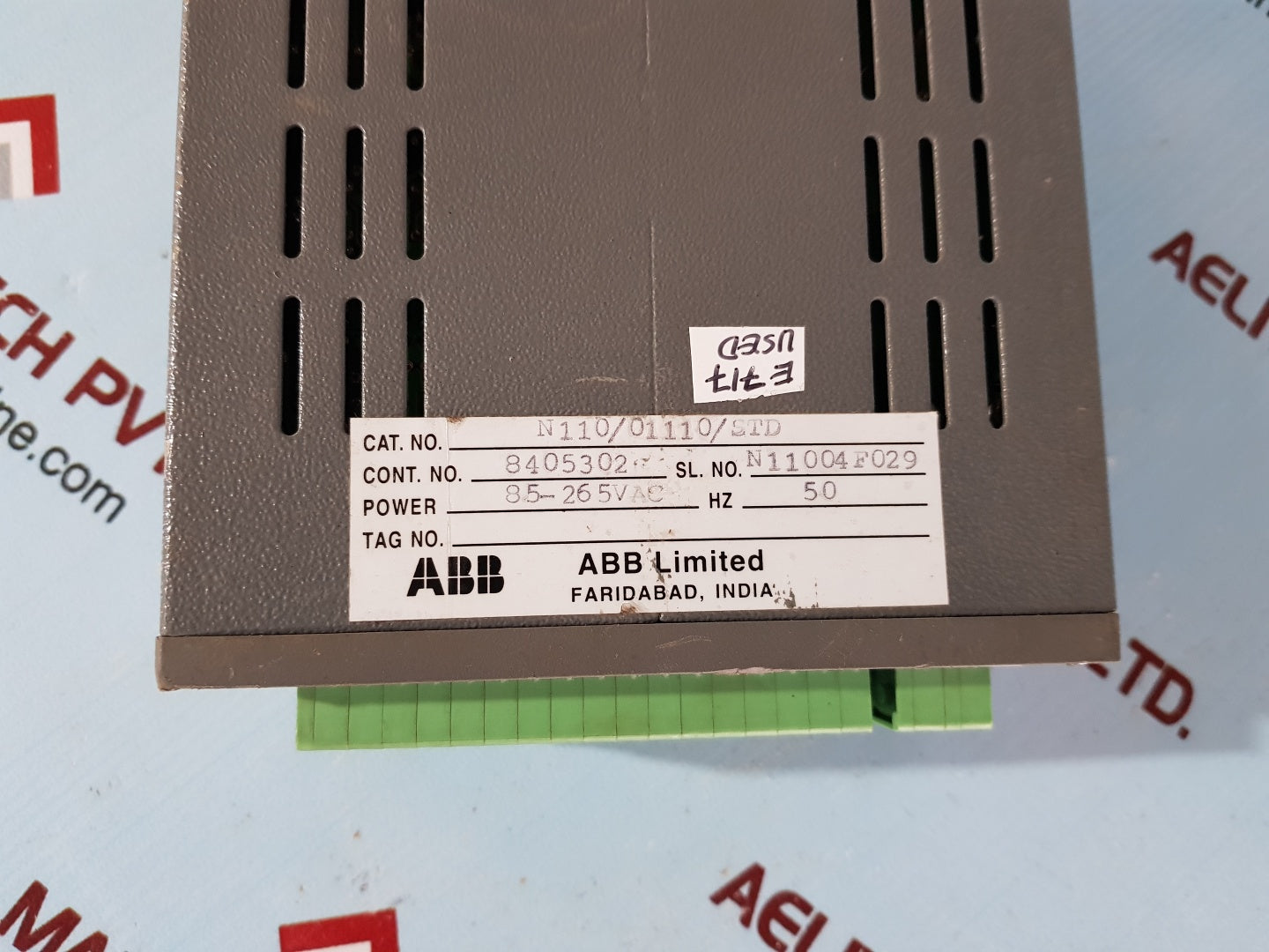 Abb nutronic n110/01110/std plc counter module