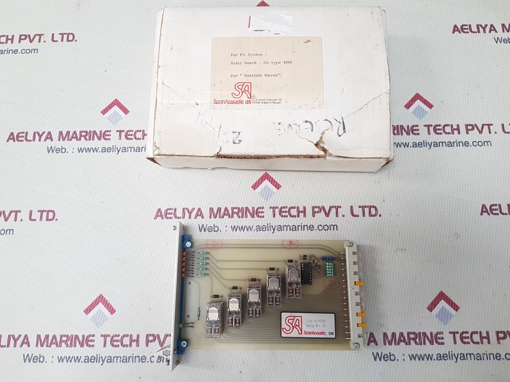 Scanacoustic 4096 relay board
