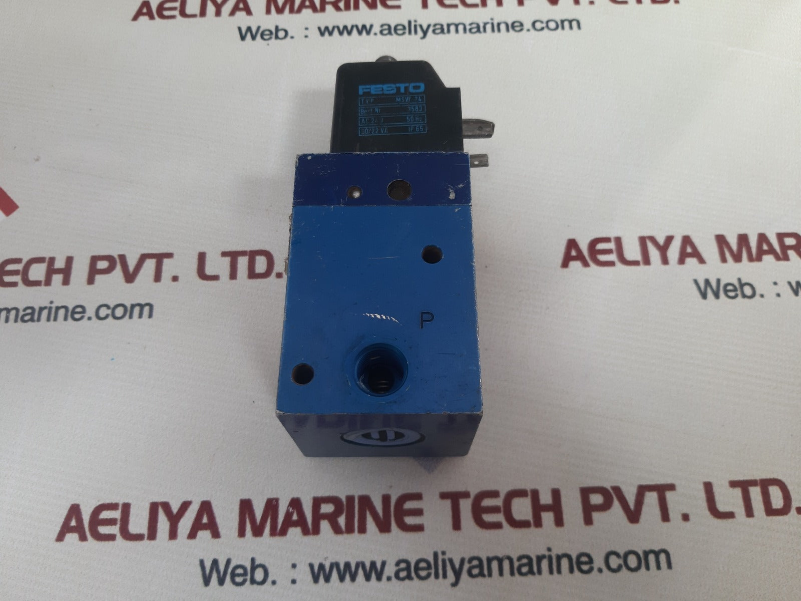 Festo 2200 mch 3-1/4 solenoid valve 
