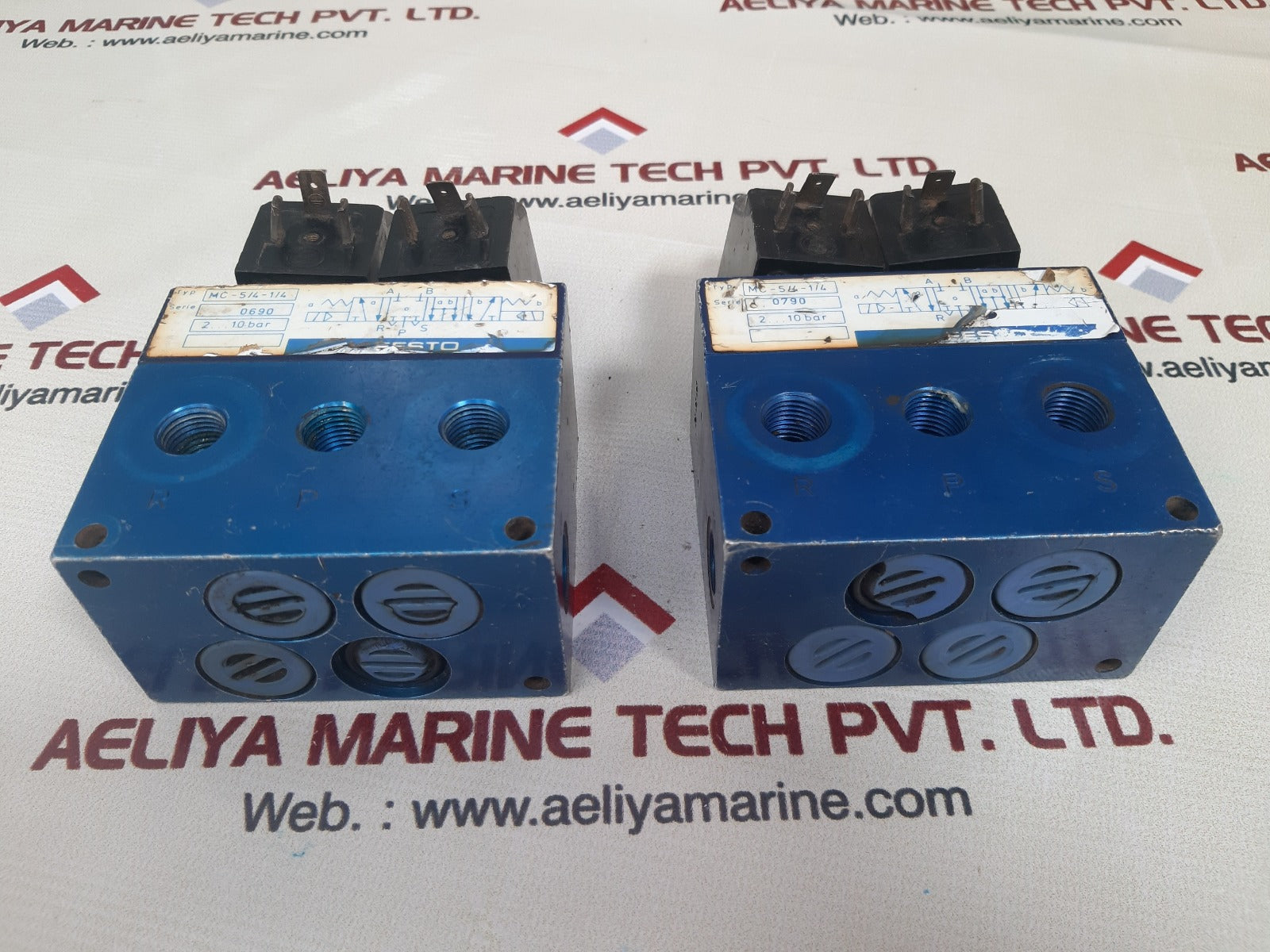 Msgv Valve Festo mc-5/4-1/4 pneumatic valve msg – Aeliya Marine Tech