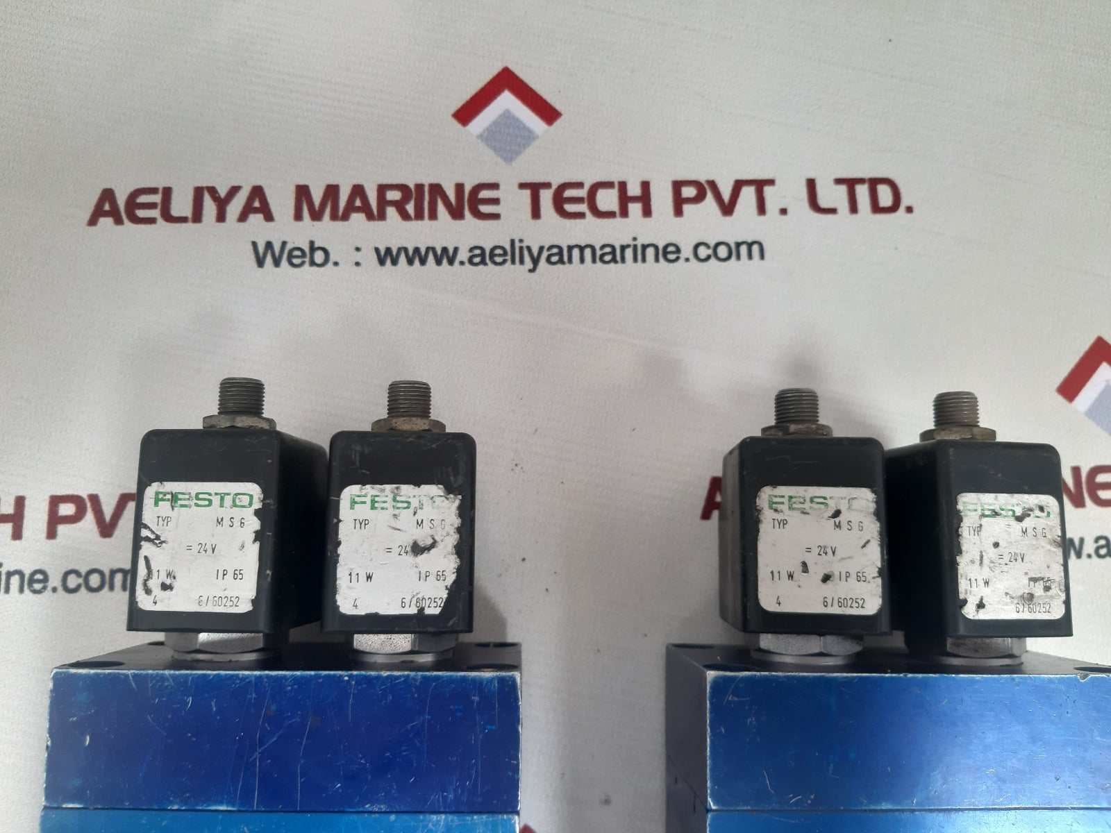 Festo mc-5/4-1/4 pneumatic valve msg