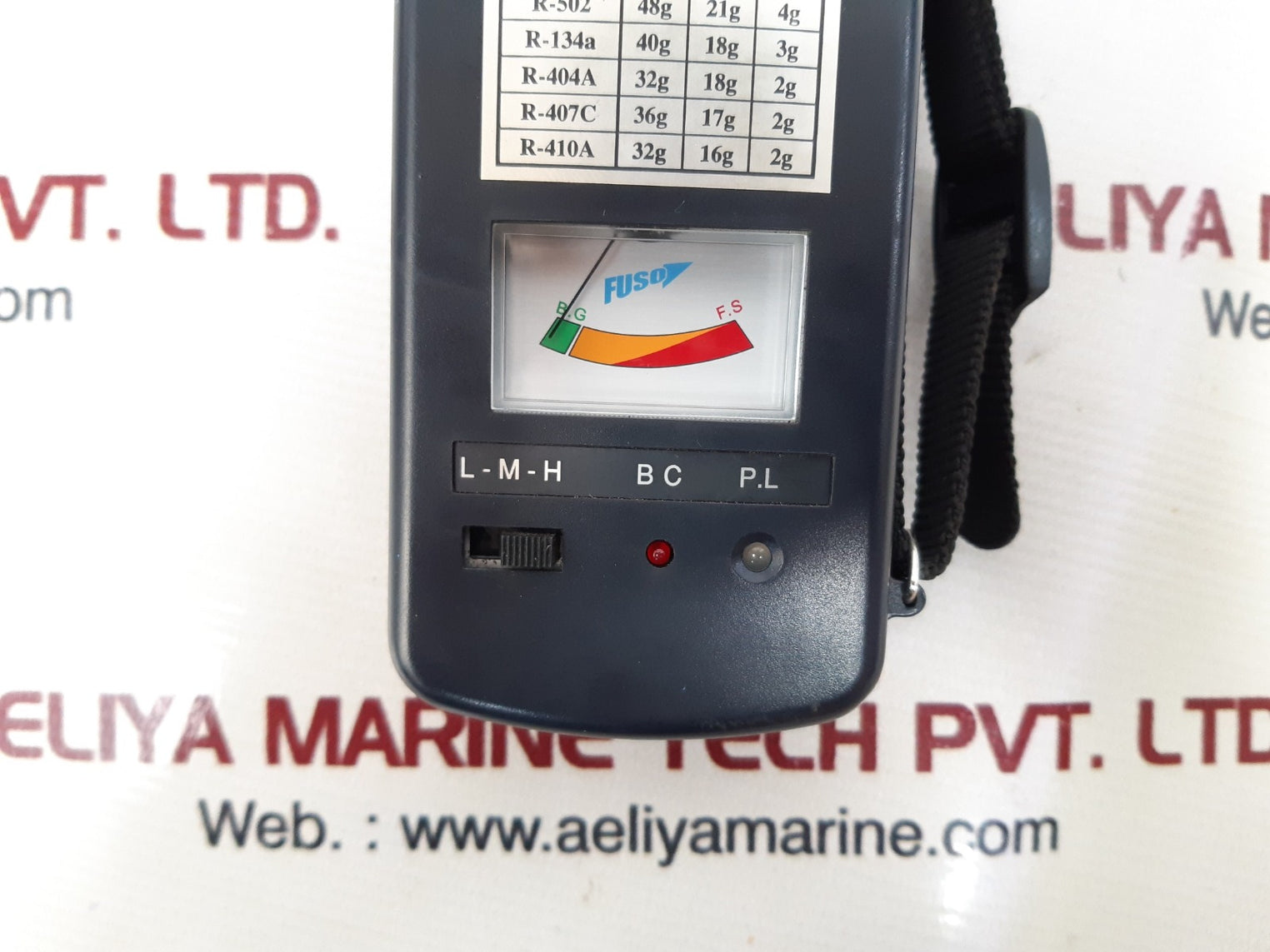 Fuso dc-9b gas detector 