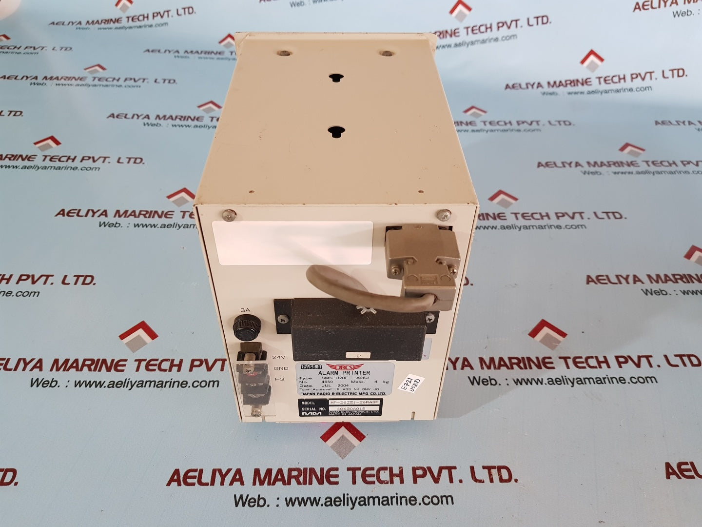 Nada electronics/jrcs ms-u20f-a26j alarm printer mp-262IIj-26ra3f