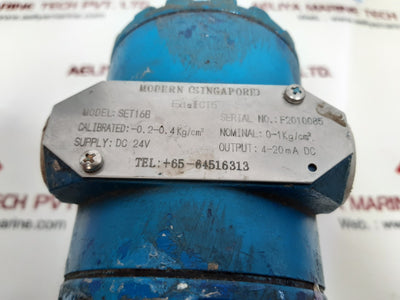 Modern set16b digital pressure transmitter