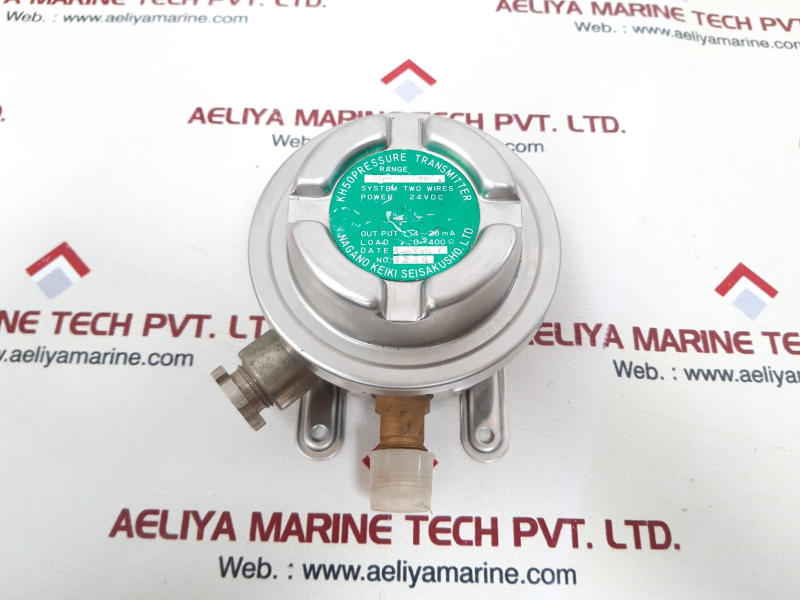 Nagano keiki kh50 pressure transmitter 50-kgf/cm²