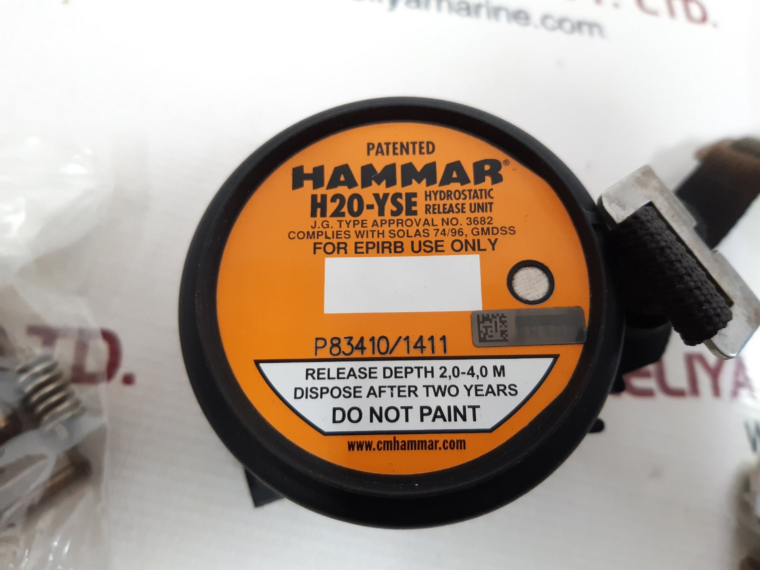 Hammar h20-yse hydrostatic release unit