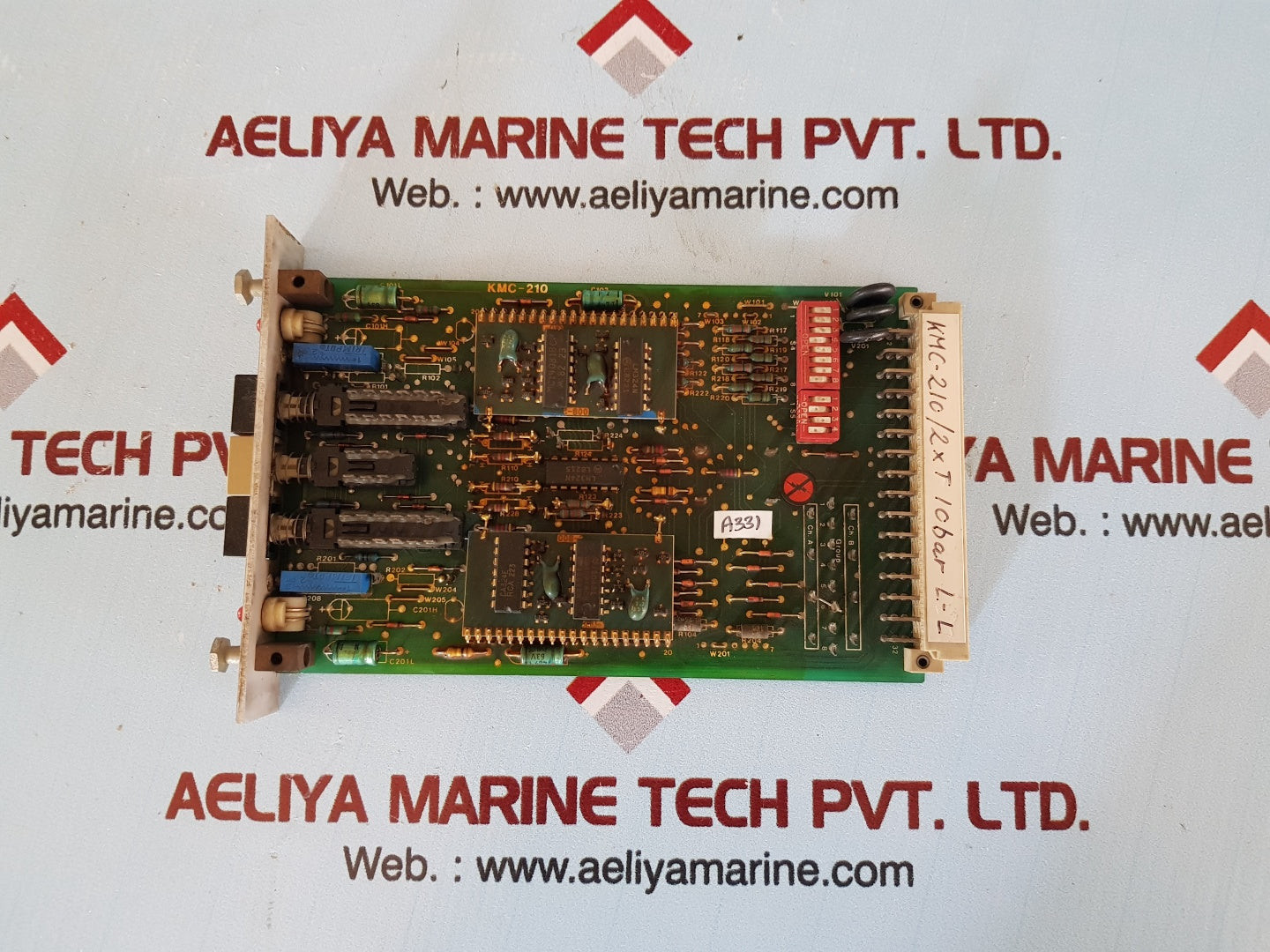 Autronica Kmc-210/2xt 10bar l-l pcb card 7252-013.0002