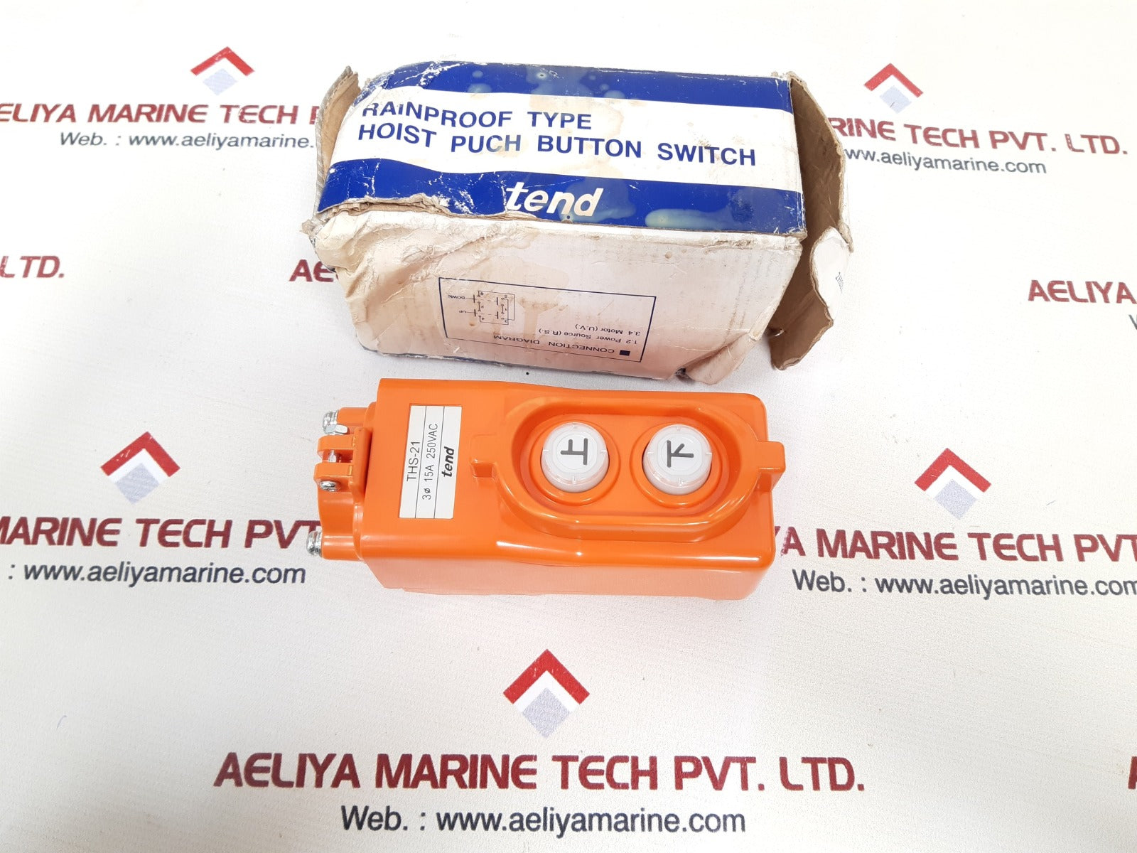 Tend ths-21 hoist pushbutton switch
