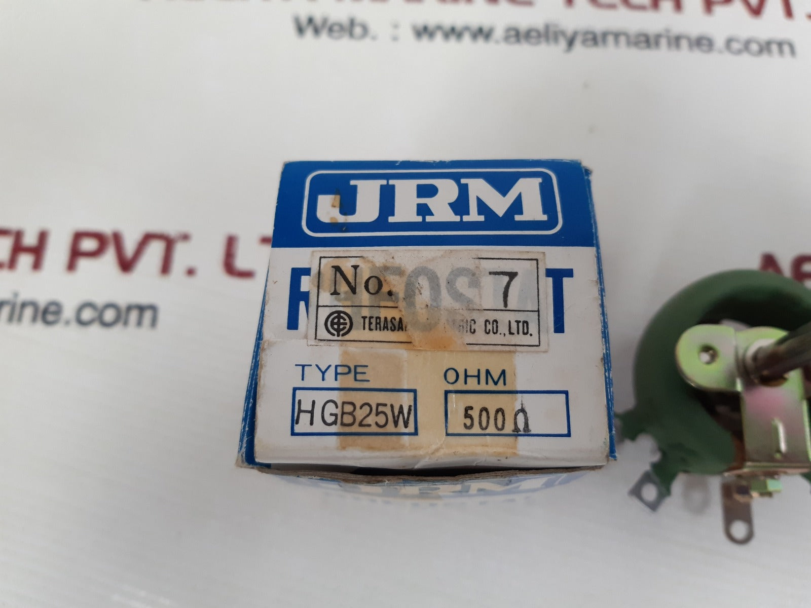 Jrm 500 ohm rheostat