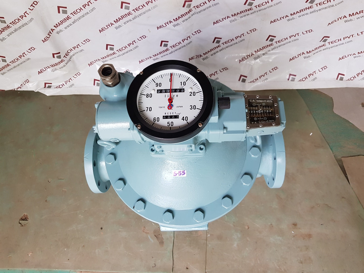 Oval lb602-152-b114-030 oval flow meter
