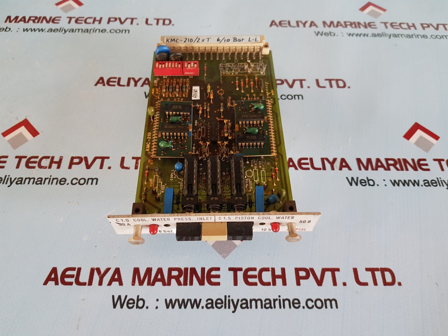 Autronica Kmc-210/2xt 6/10 bar l-l pcb card