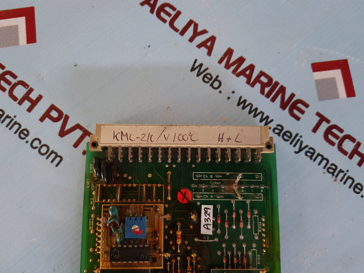 Autronica Kmc-210/v 100'c h+l pcb card