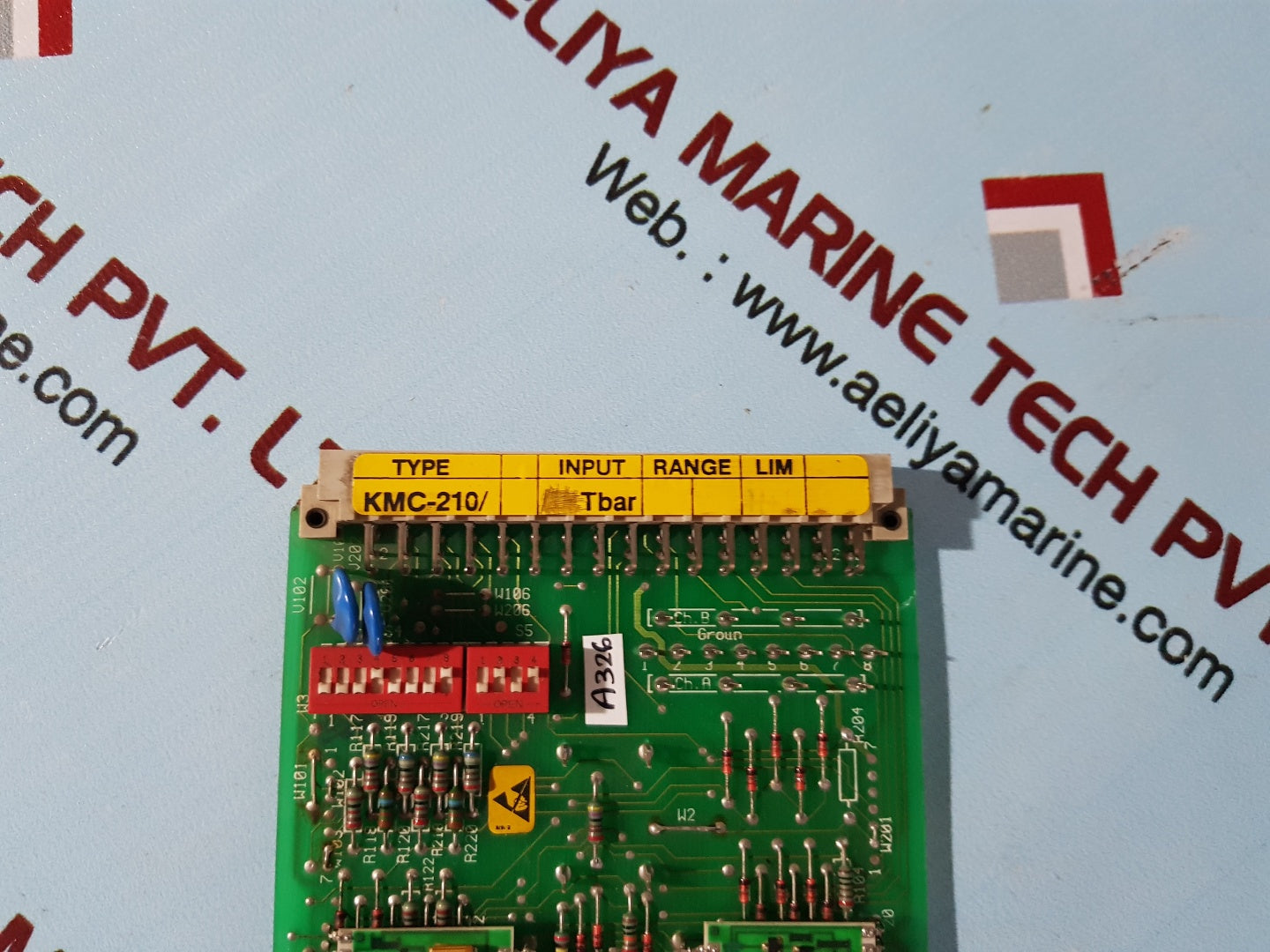 Autronica kmc-210 pcb card week 10-97