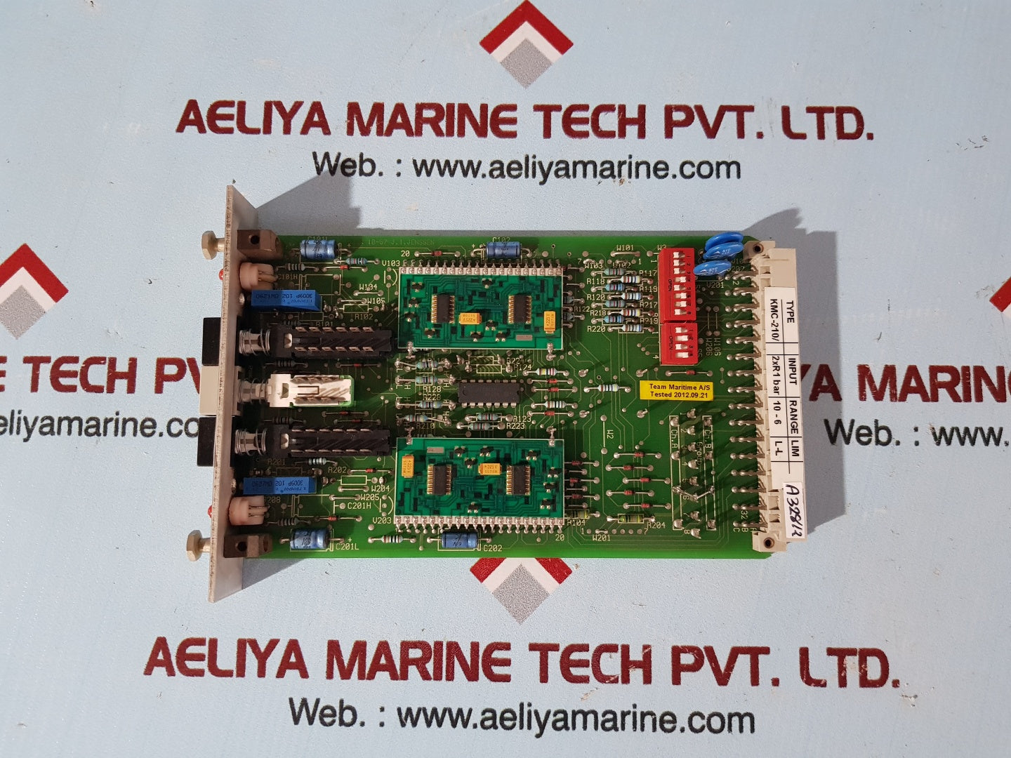 Autronica Kmc-210 2xr1 bar pcb card