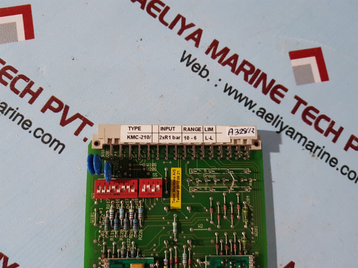 Autronica Kmc-210 2xr1 bar pcb card