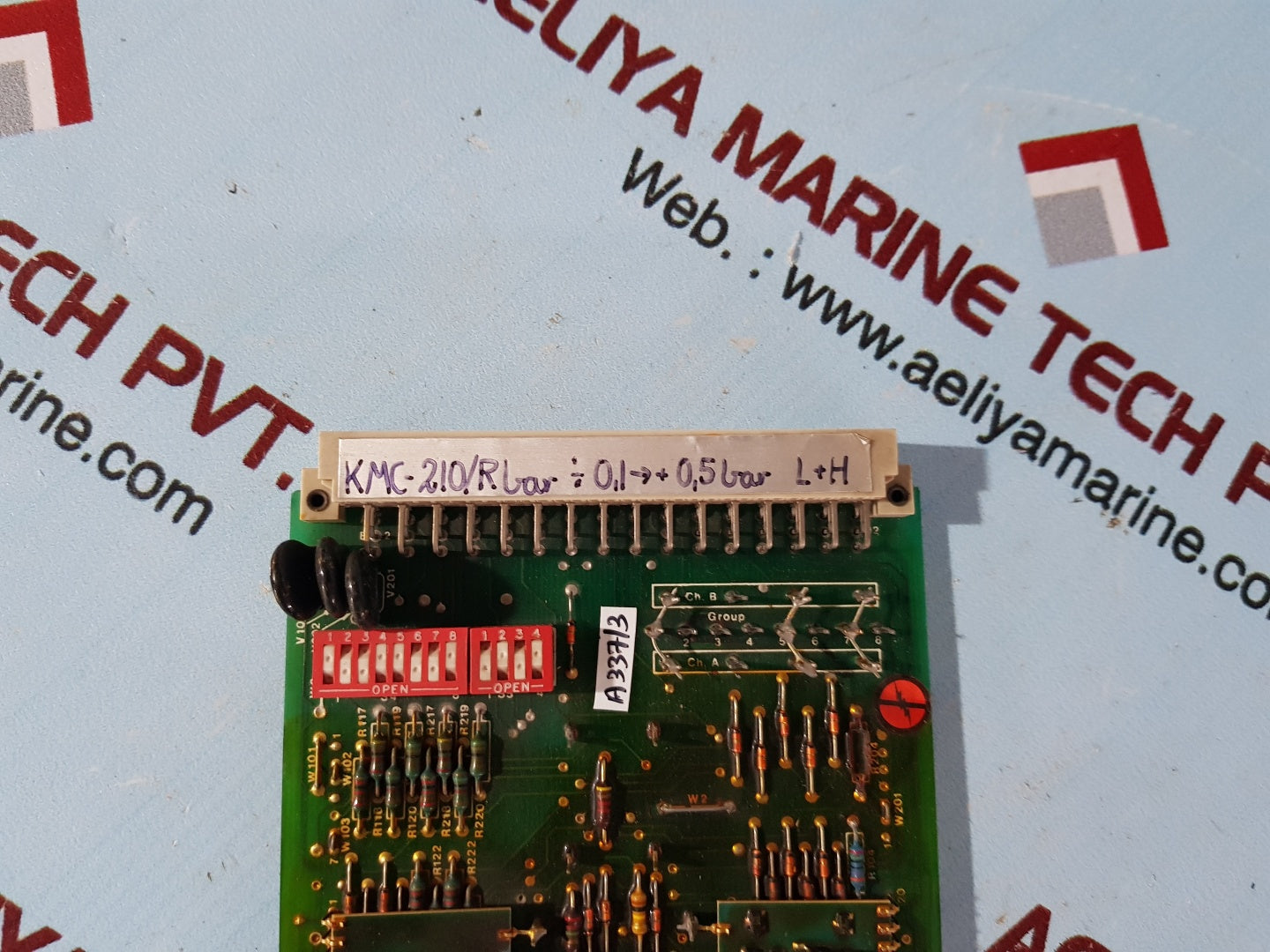 Autronica Kmc-210/r bar / 0,1 + 0,5 bar l+h pcb card