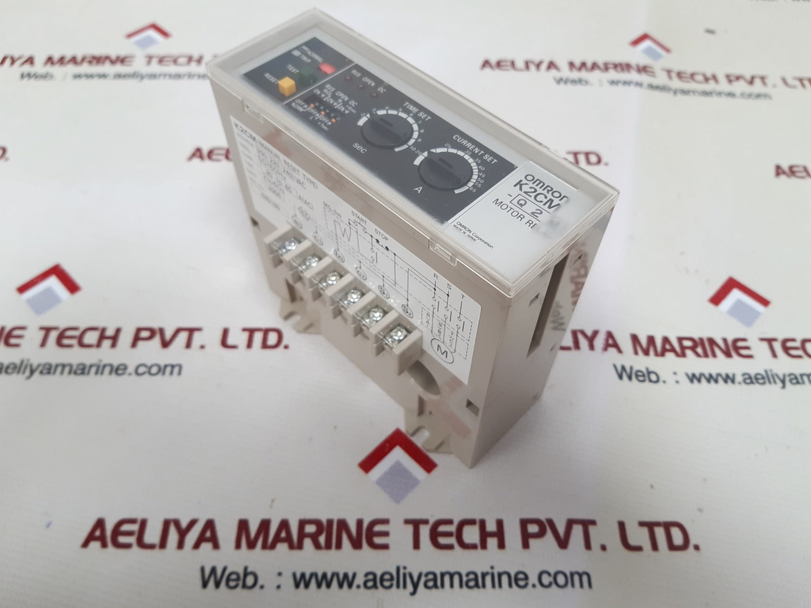 Omron k2cm-q2m motor relay