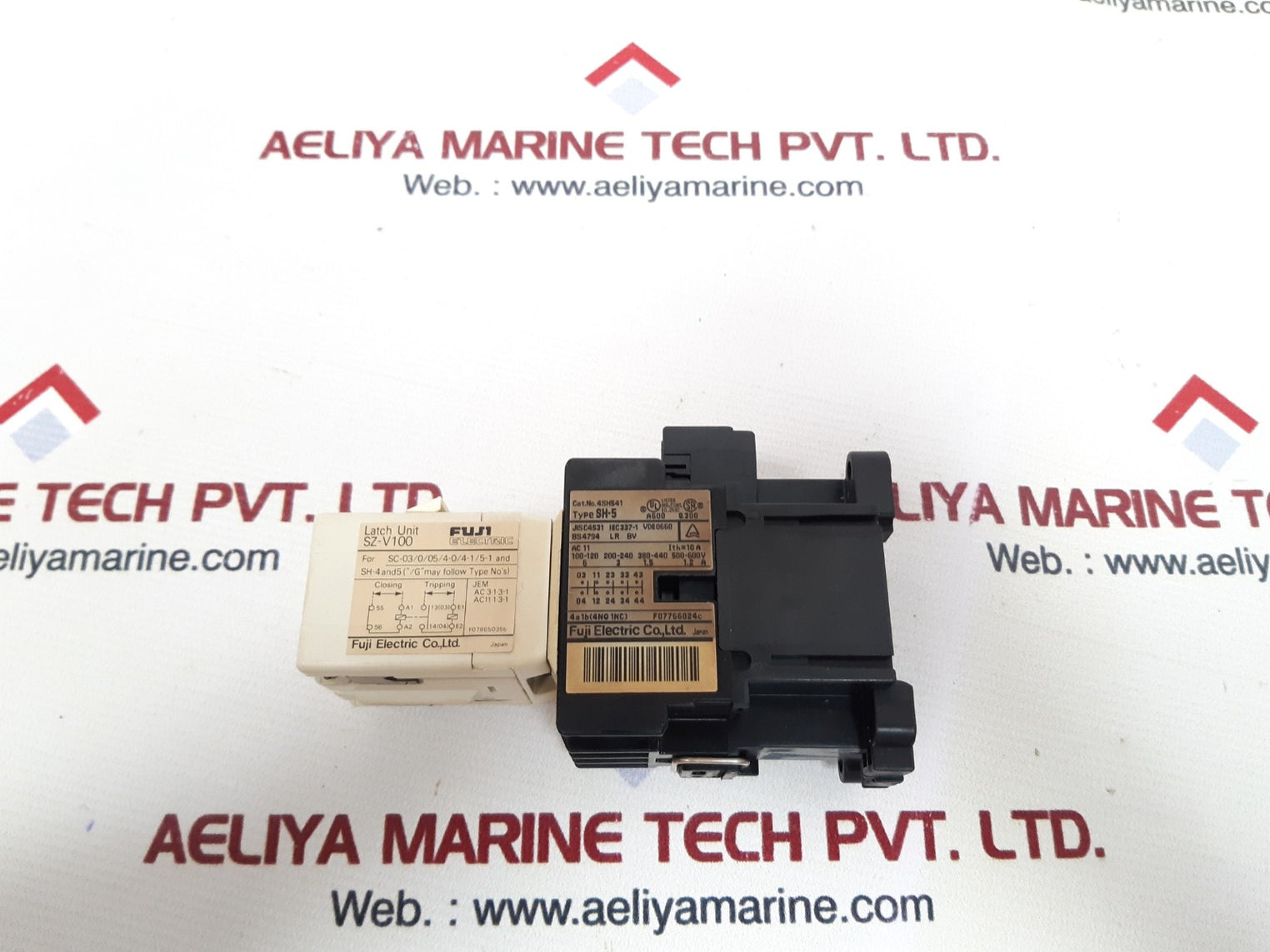 Fuji electric sh-5/v latch unit 4sh541