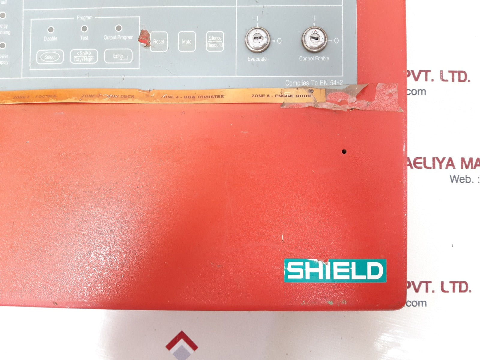 Shield p-c208 conventional fire alarm control panel