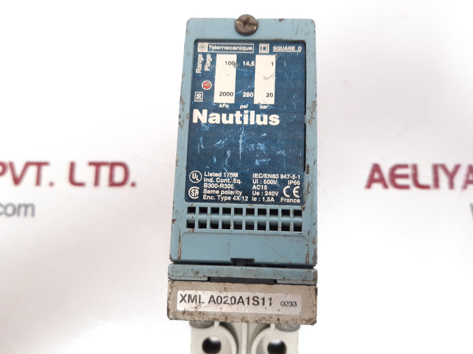 Telemecanique nautilus xml a020a1s11 pressure switch