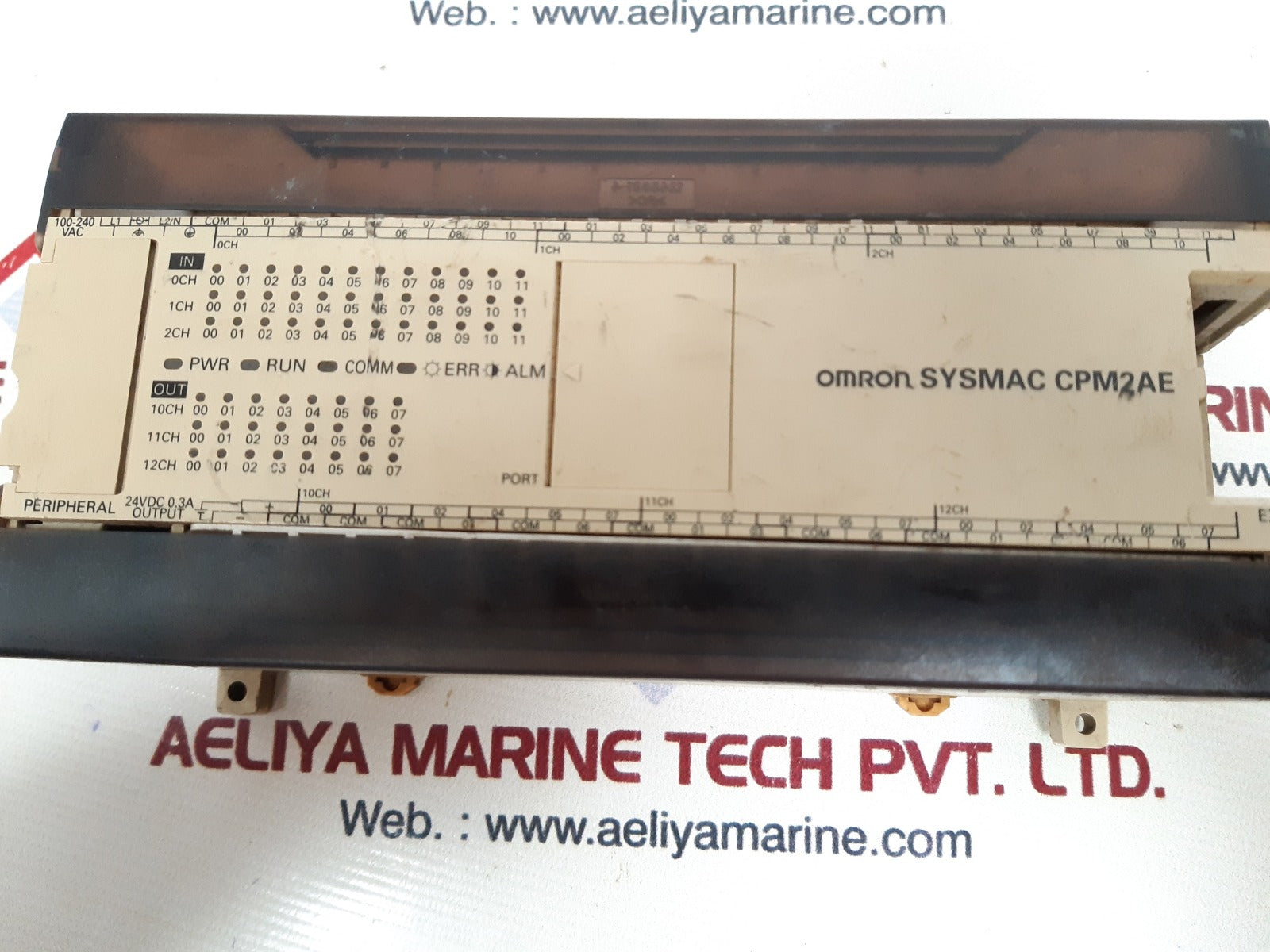 Omron sysmac cpm2ae programmable controller cpm2ae-60cdr-a