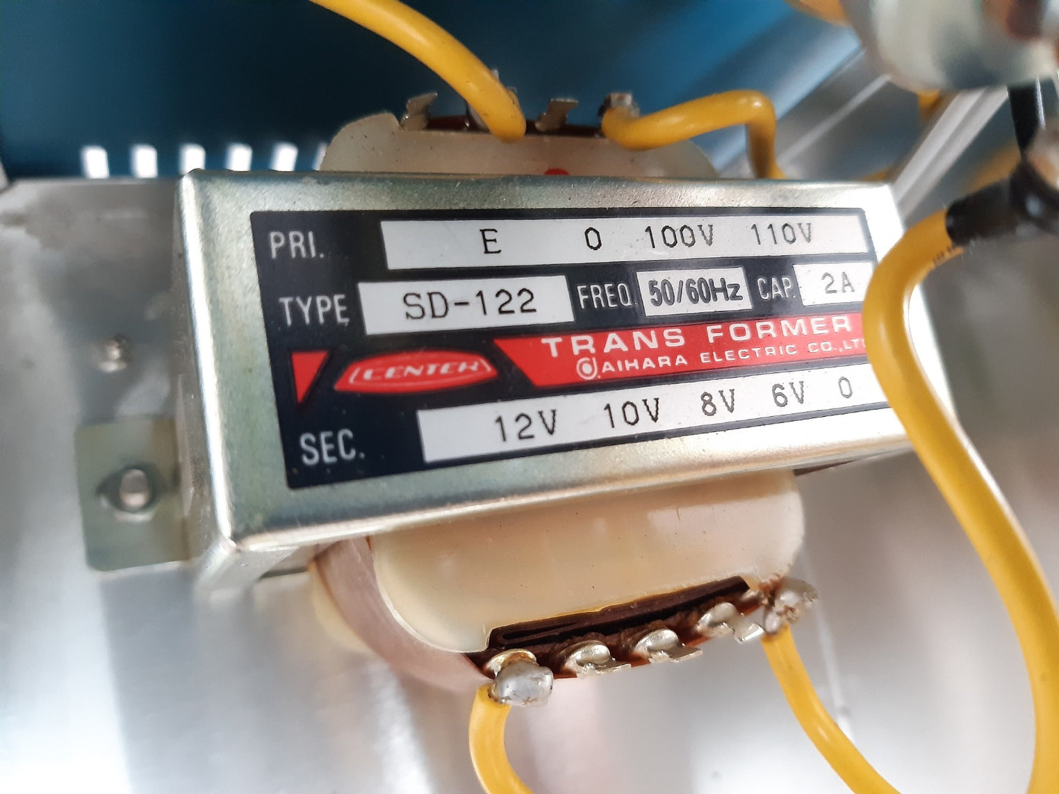 Aihara electric sd-122 trans former