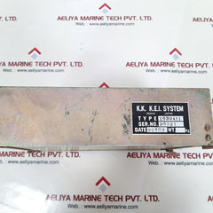 k.k k.e.i system 1630a11
