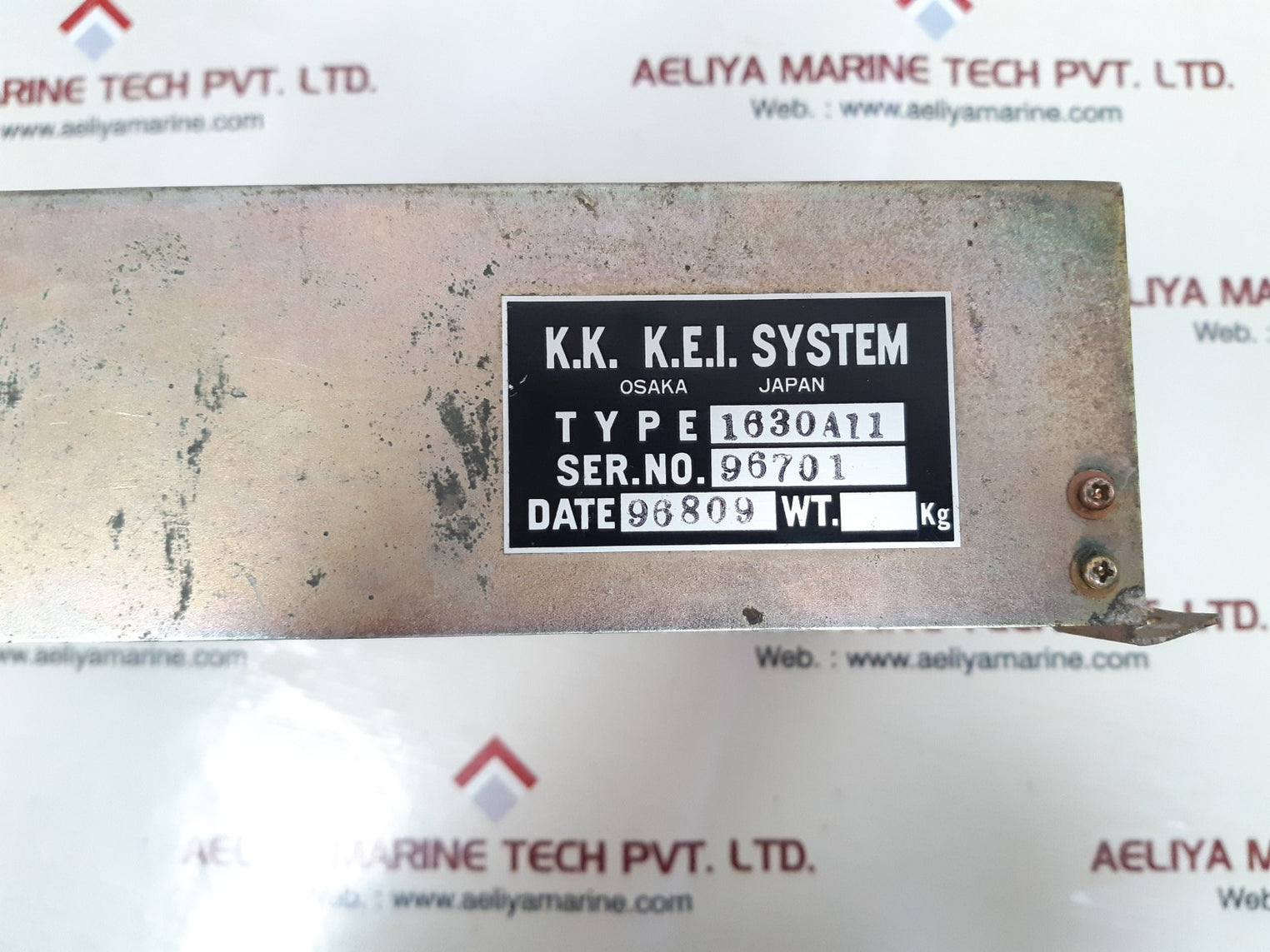 k.k k.e.i system 1630a11