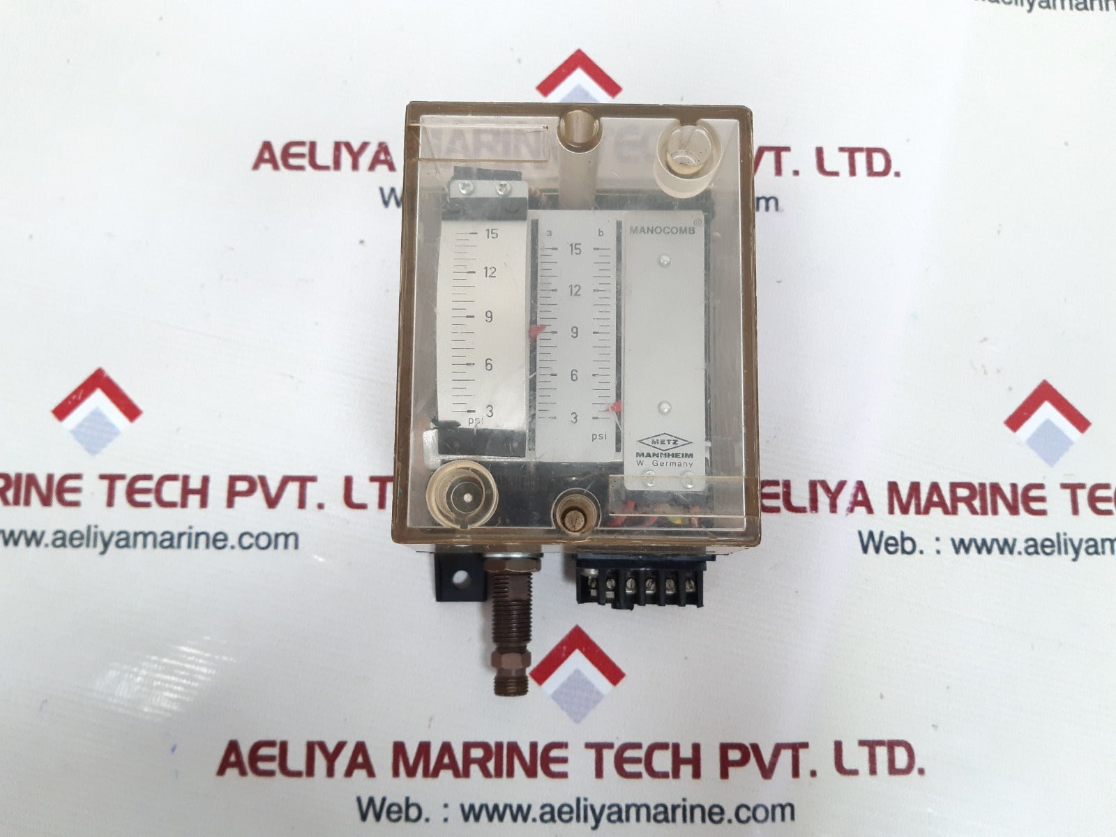 Metz manocomb 2ka 3-15 psi pressure switch 