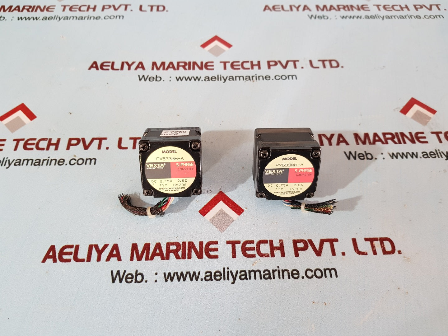 Oriental motor vexta px533mh-a stepping motor