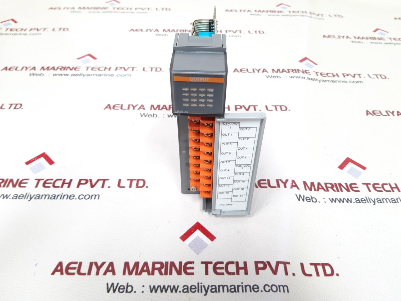 Allen-bradley slc500 1746-ow16 output module