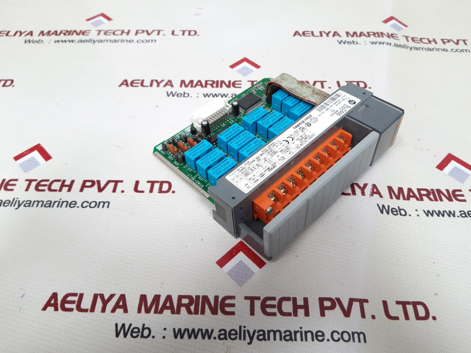 Allen-bradley slc500 1746-ow16 output module