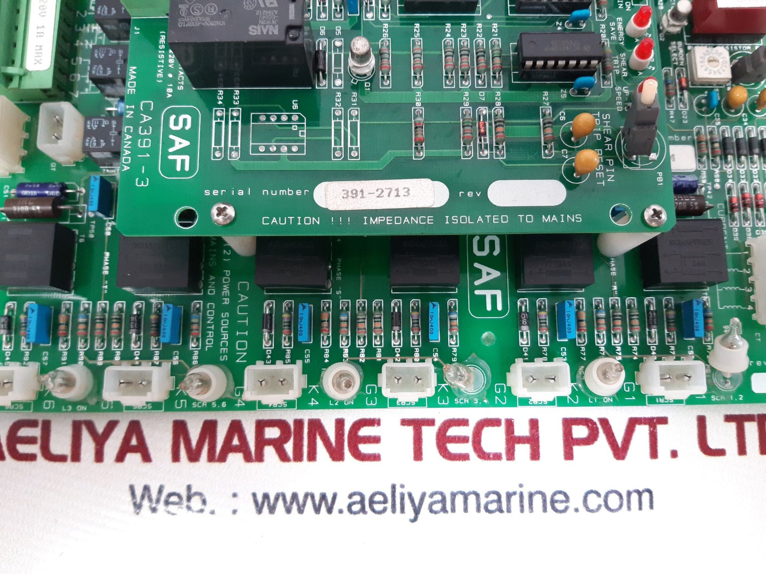 Saf ca391-3 pcb card