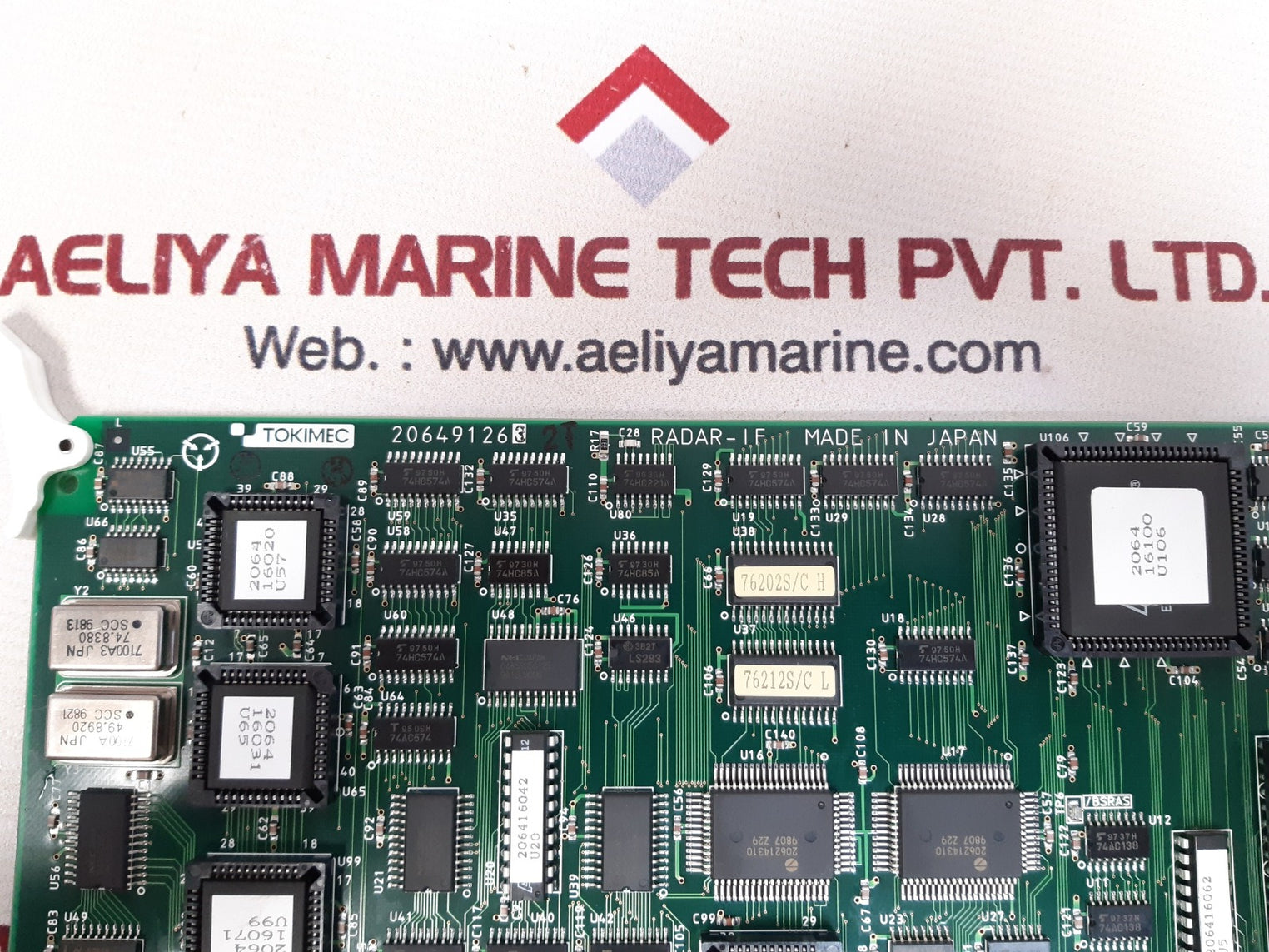 Tokimec 206491263 2t radar-if pcb card 
