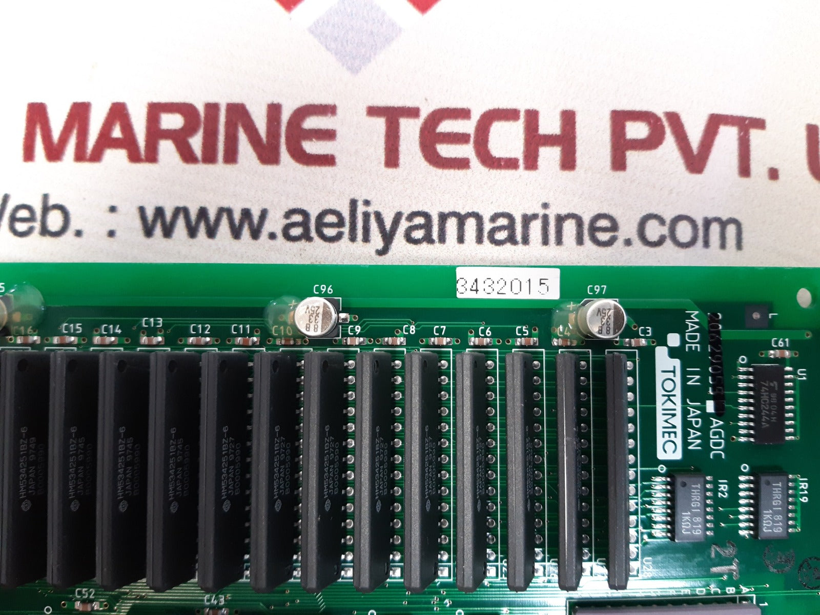 Tokimec 20629055 agdc pcb card 