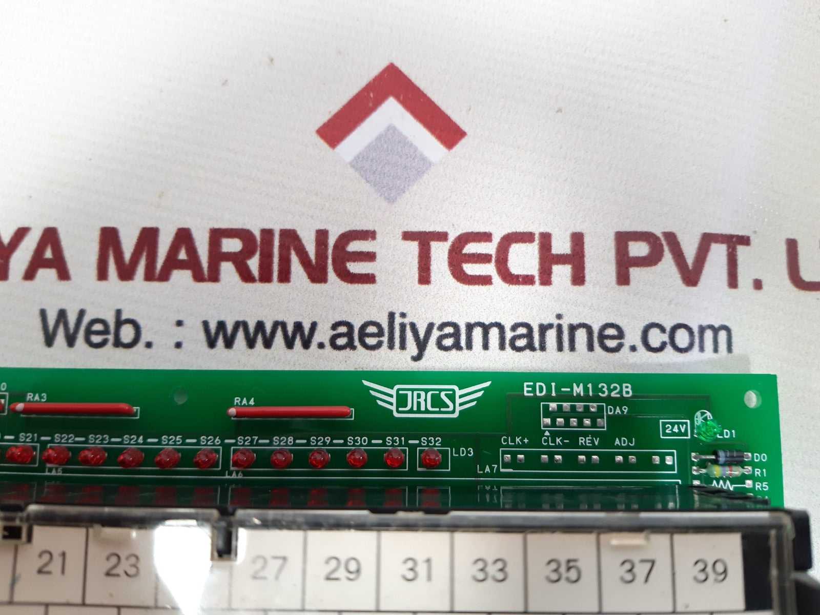 Jrcs edi-m132b terminal block interface card 